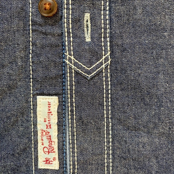 Penguin brand medium denim shirt - Picture 5 of 5